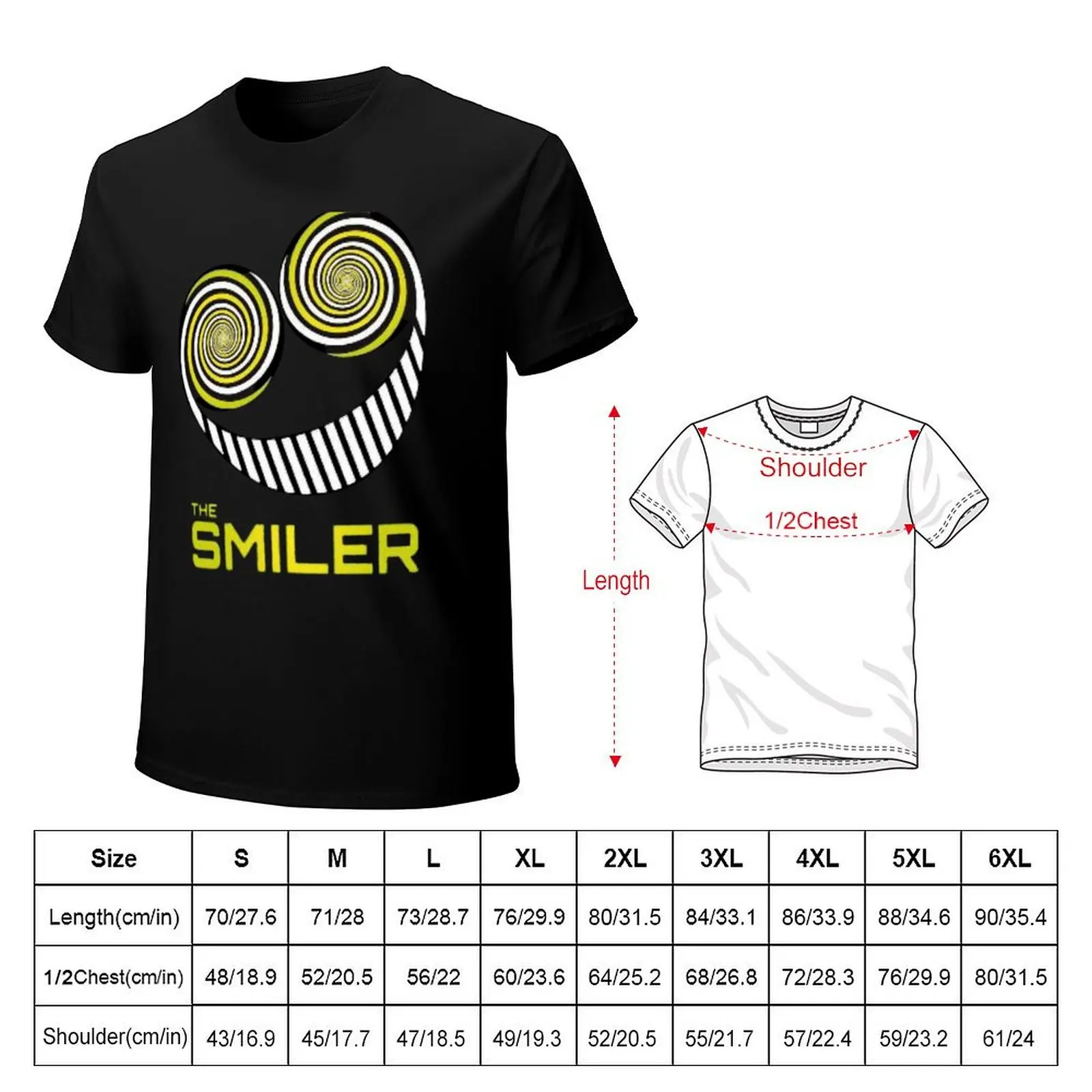 Фото Футболка Smiler Alton Towers Uniform Outfit Merch UkActive, базовая модель с коротким рукавом, больших размеров. №2
