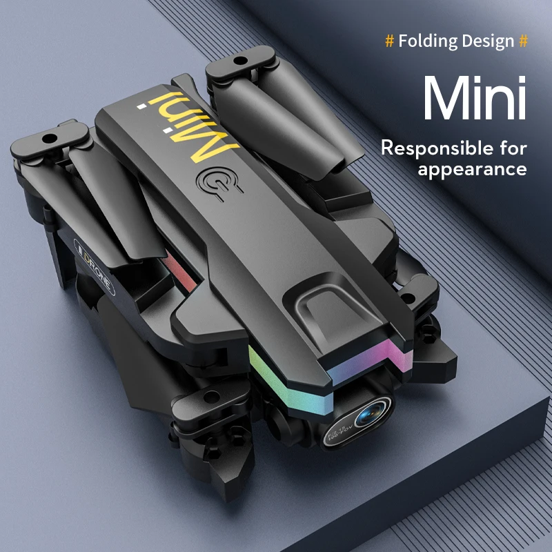 Профессиональная Модель XT8 Mini RC беспилотные вертолеты с двойной HD-камерой 4K