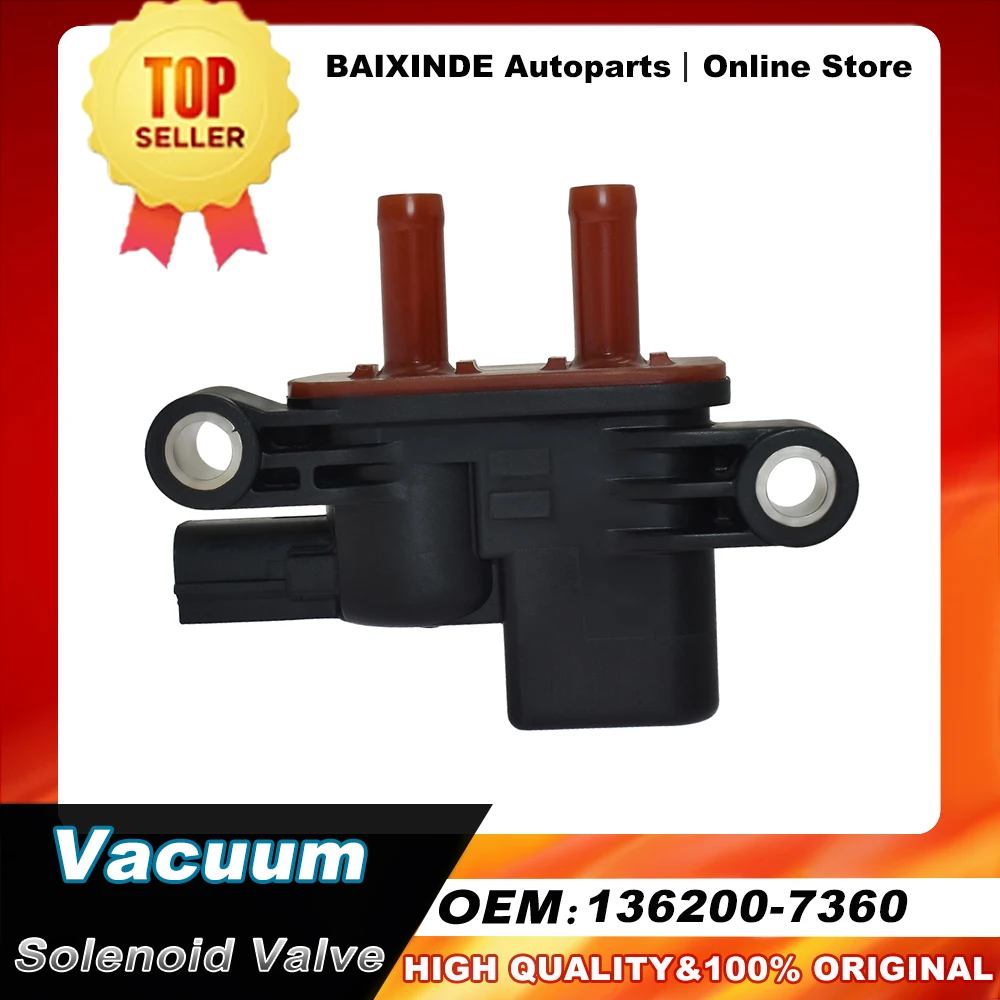 

OEM 136200-7360 1362007360 136200 7360 136200-7290 36162-5A3-A01 Vacuum Solenoid Valve For Honda Accord Car Accessories