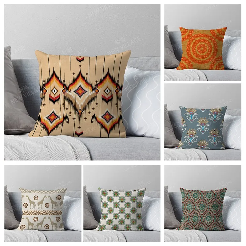 

Fall home decor autumn living room throw pillow cover sofa boho Cushion cover Morocco45x45cm 45*45 50x50 60x60cm 60*60 40x40cm