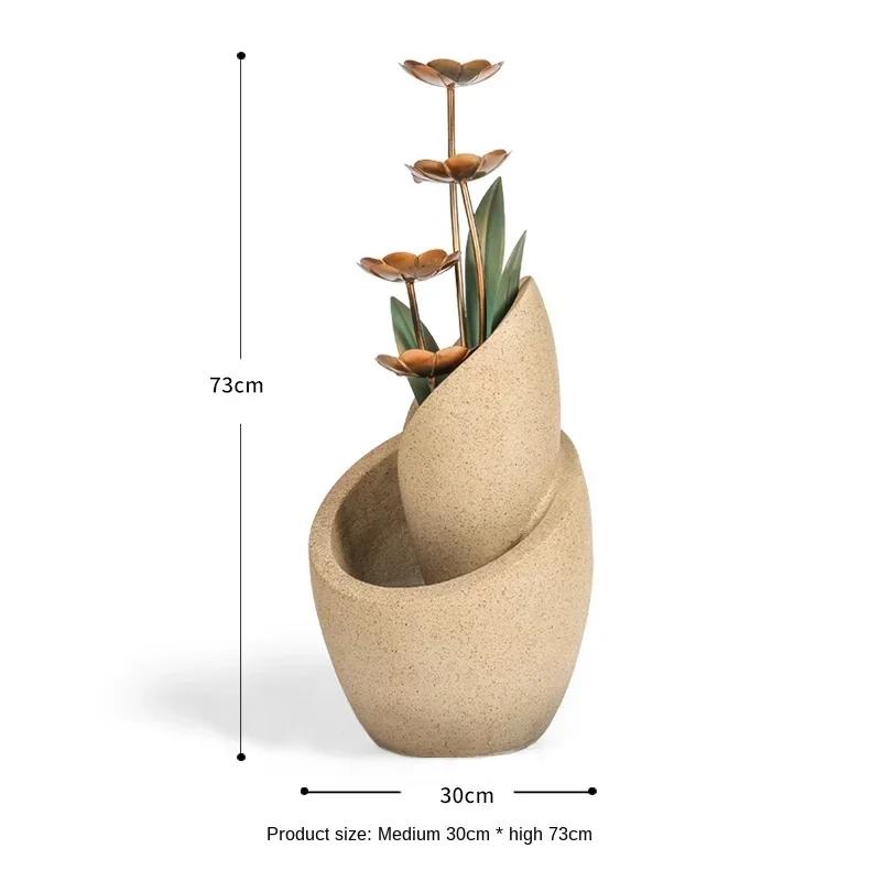 Декоративный фонтан двор циркуляция наружный вход дом гостиница сад напольные
