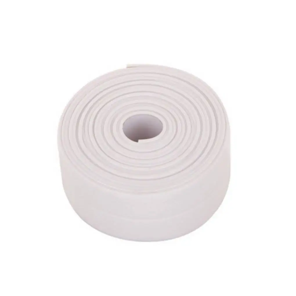 

Waterproof Windows Bath Tape Sealing Strips Pvc Kitchen Wall Sticker Seam Toilet Corner Seal Strip Bathroom Home