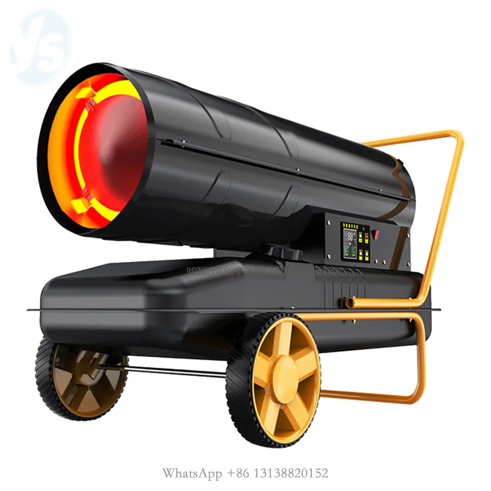 

1 Industrial Fuel Air Heater Wifi Smart Fuel Heater Digital Display Industrial Fan Heater Household Warm Air Blower