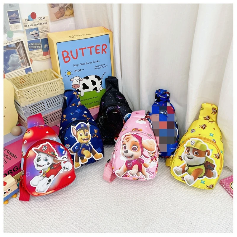 Детская Сумка Через Плечо щенячий Патруль Аниме Мультфильм Собака Рюкзак