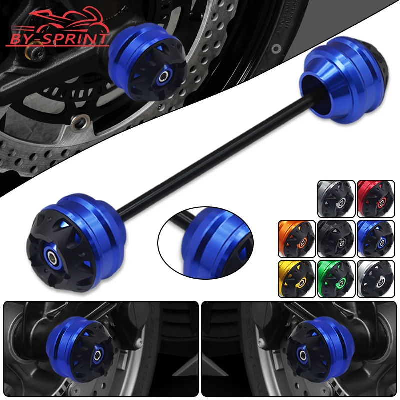 

For BMW G310R G310GS G310 R G310 GS 2017-2022 Motorcycle CNC Front & Rear Axle Fork Crash Sliders Wheel Falling Protector Kit