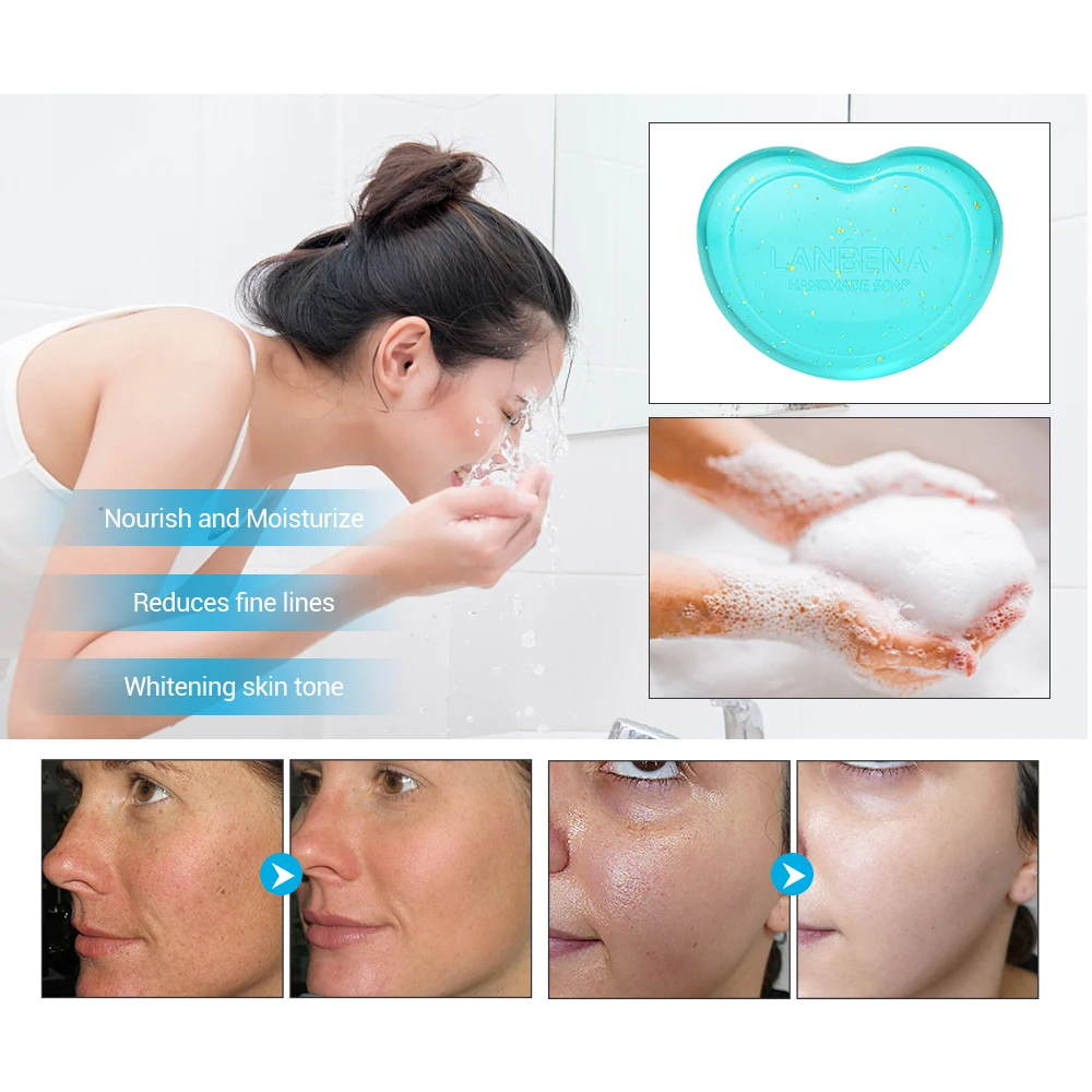 Мыло для ухода за кожей лица с гиалуроновой кислотой и водорослями - купить по