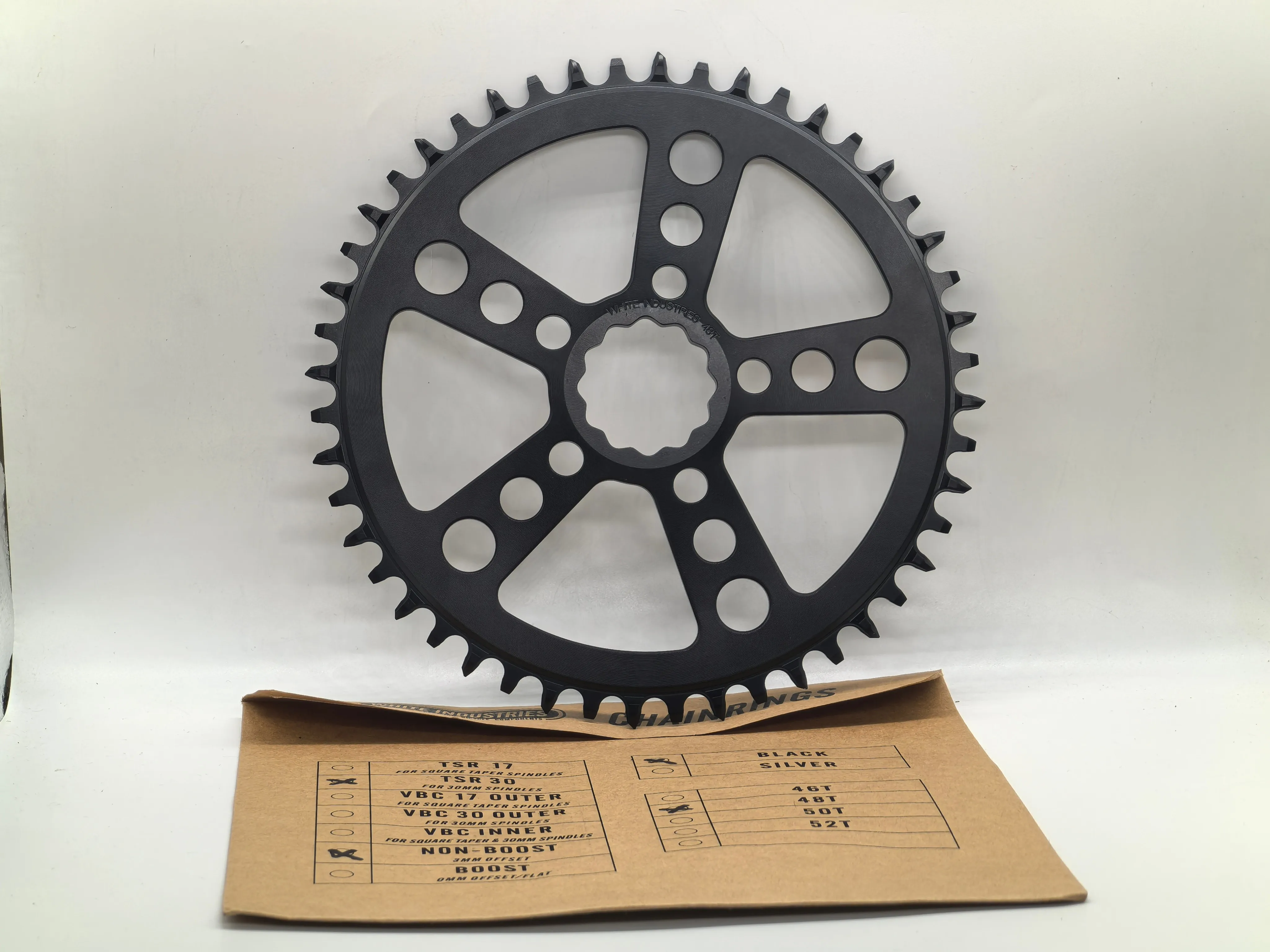 Зубная пластина White Industries TSR 48t без повышения спецификации со смещением 3 мм Для ‌