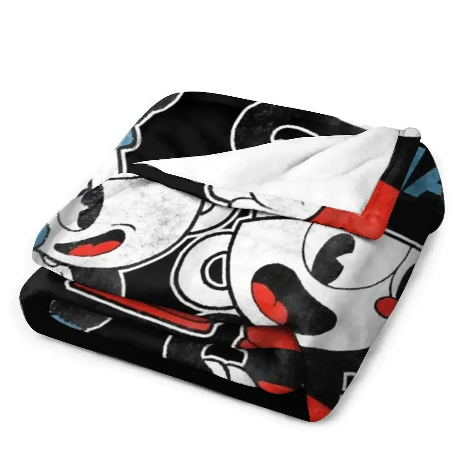 Футболка с рисунком Cuphead Mugman Dynamic Duo одеяло милые зимние кровати туристические