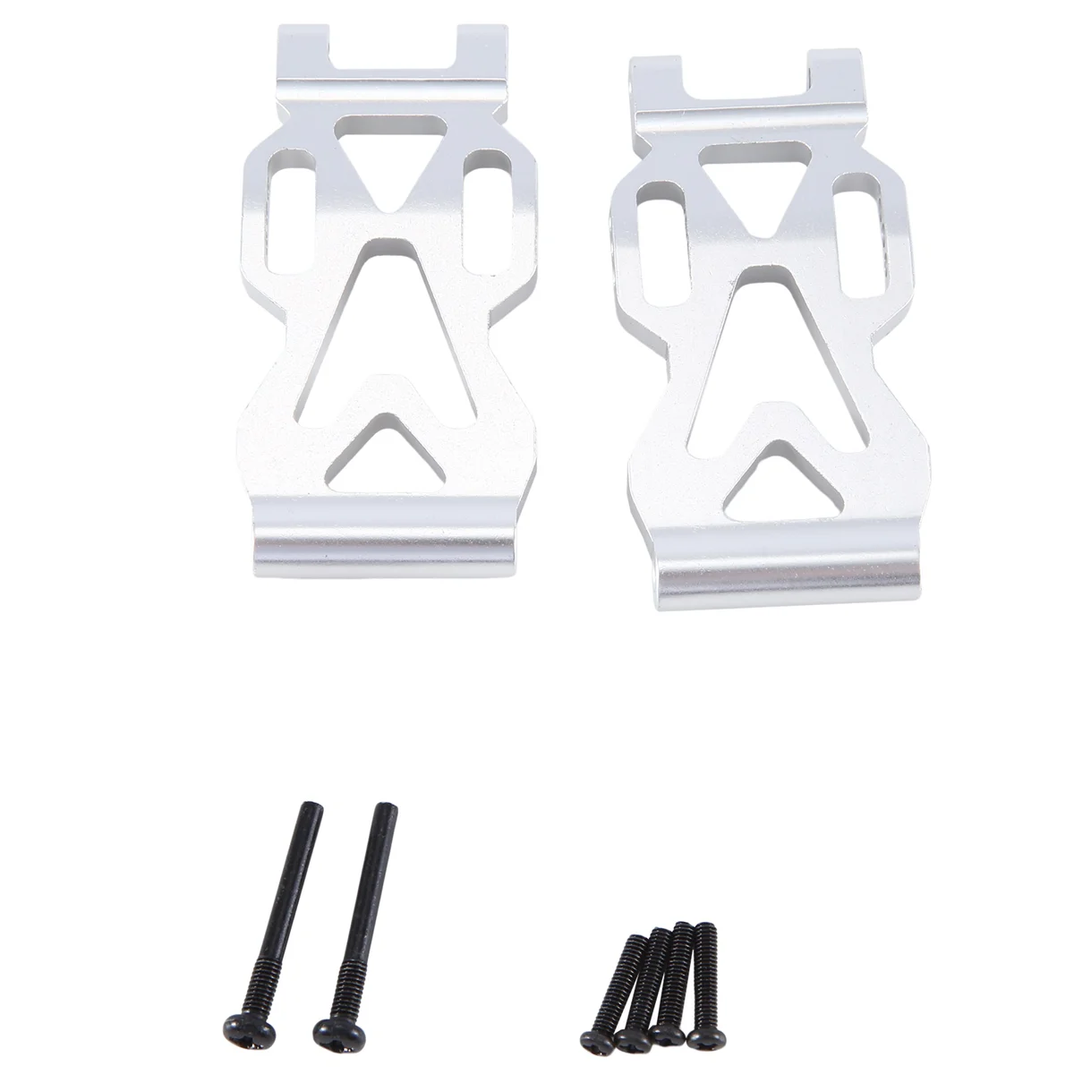 

Подходит для SCY1/16 автомобильные запчасти и аксессуары для пульта дистанционного управления 6061 алюминиевый обновленный задний нижний рычаг подвески серебристый