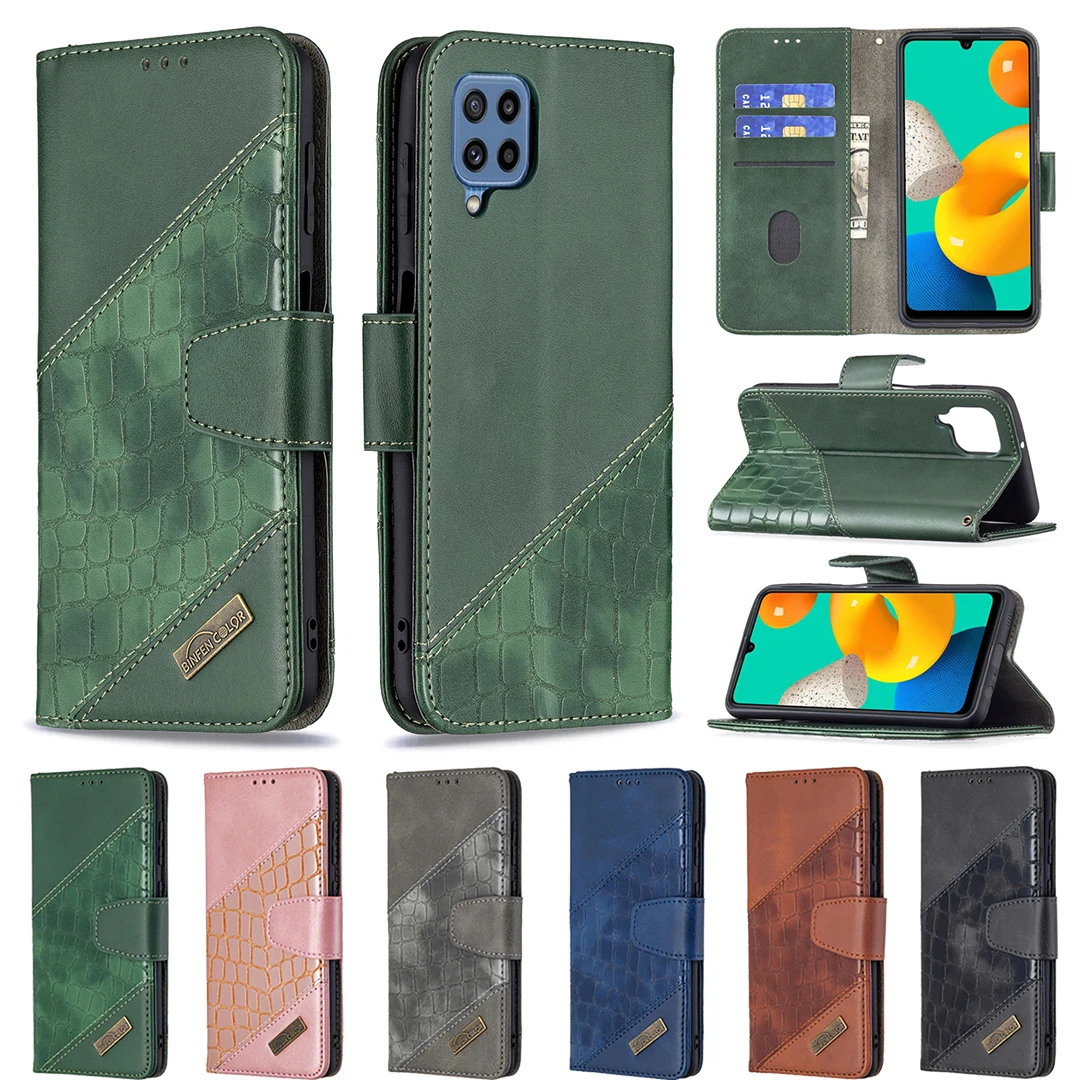 

Crocodile Pattern Leather Case For Xiaomi POCO M3 Pro F3 M3 X3 NFC 10T 11 Lite 11i 10T CC9 Pro Anti-theft Leather Case