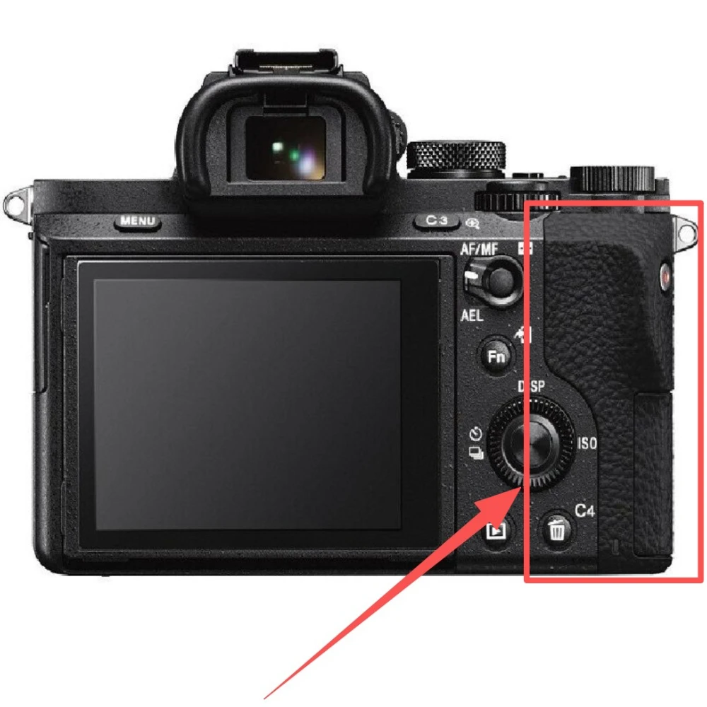 Совершенно новый чехол для карты памяти Sony A7R2 A7S2 A7RII A7SII A7M2 A7 II ILCE-7M2 CF, резиновая кожа с лентой для ремонта камеры, запасная часть (art.: 3920d232df017) - 3920d232df017