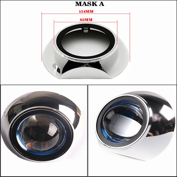 

Двойные линзы для автомобильных фар Sanvi, 2 шт., для автомобильных фар с лампами головного света, H4, H7, H11, 9005, 9006, Hella 3R, улучшенная версия, 65 Вт, 15160Lux