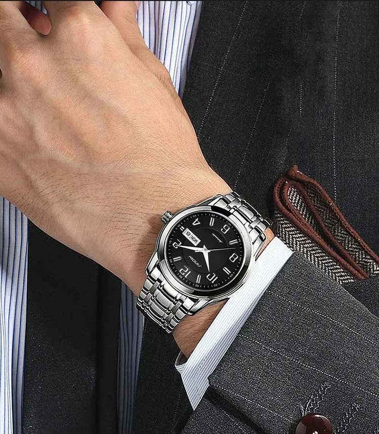 Часы наручные мужские механические полностью автоматические классические с