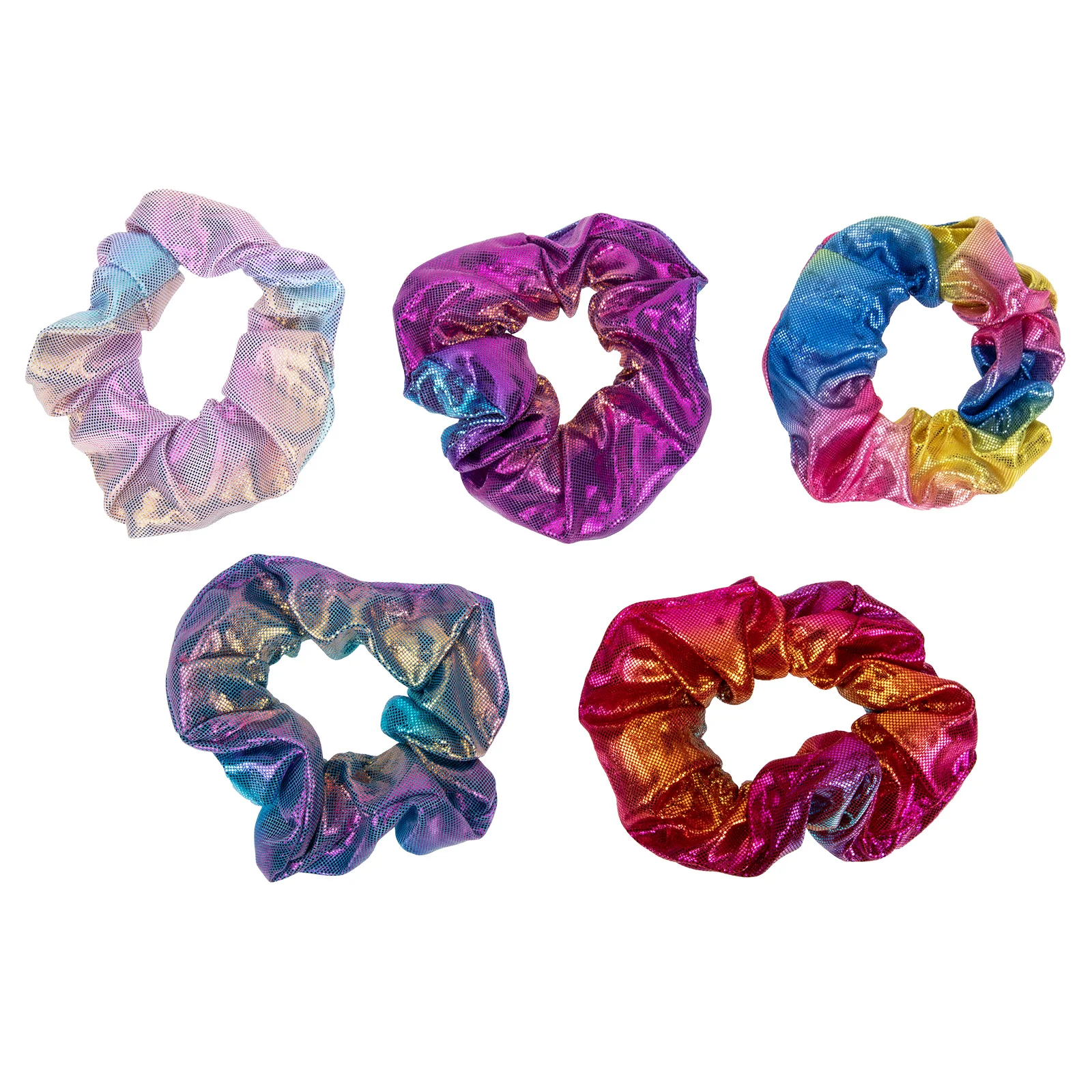 

Hair Ropes Accessories Women Ties Scrunchies Glow The Dark Party Supplies Big Ring LED Stretchy