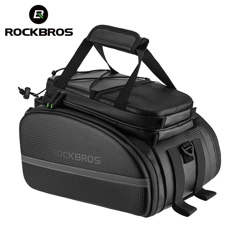 ROCKBROS 35L Водонепроницаемая Сумка Для Велосипеда MTB Держатель Груза Большая