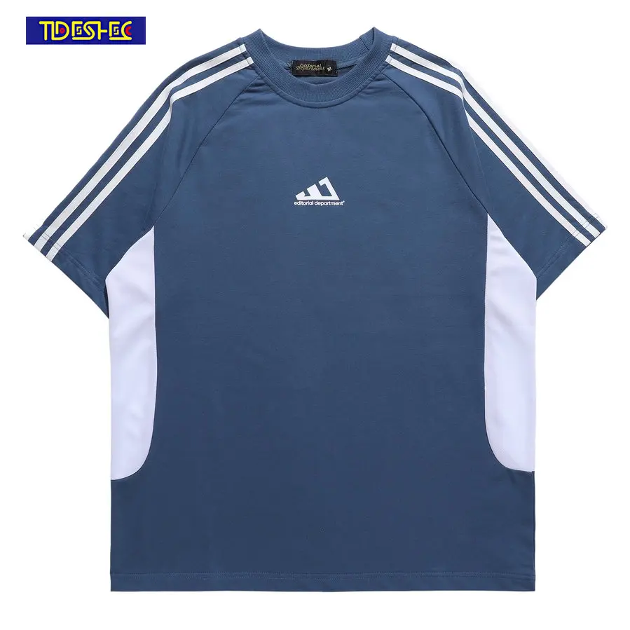 

Oversized Vintage Short Sleeve Graphics Letter T-shirt Harajuku Cotton Loose Round Neck Streetwear T-shirt Men Casual Tops