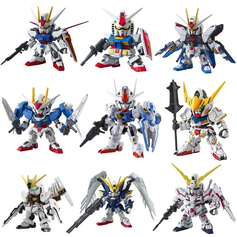 Фото Коллекционная сборная модель-игрушка Bandai SDEX: миниатюрный декоративный сувенир Q-версии для интернет-знаменитостей, праздничный подарок №5