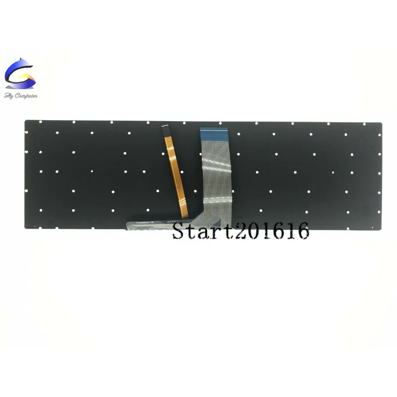 Новая клавиатура для MSI GP63 GP73 GF62 GF62VR GF72VR с полноцветной подсветкой, американская раскладка (art.: 3920dbbe59e92) - 3920dbbe59e92