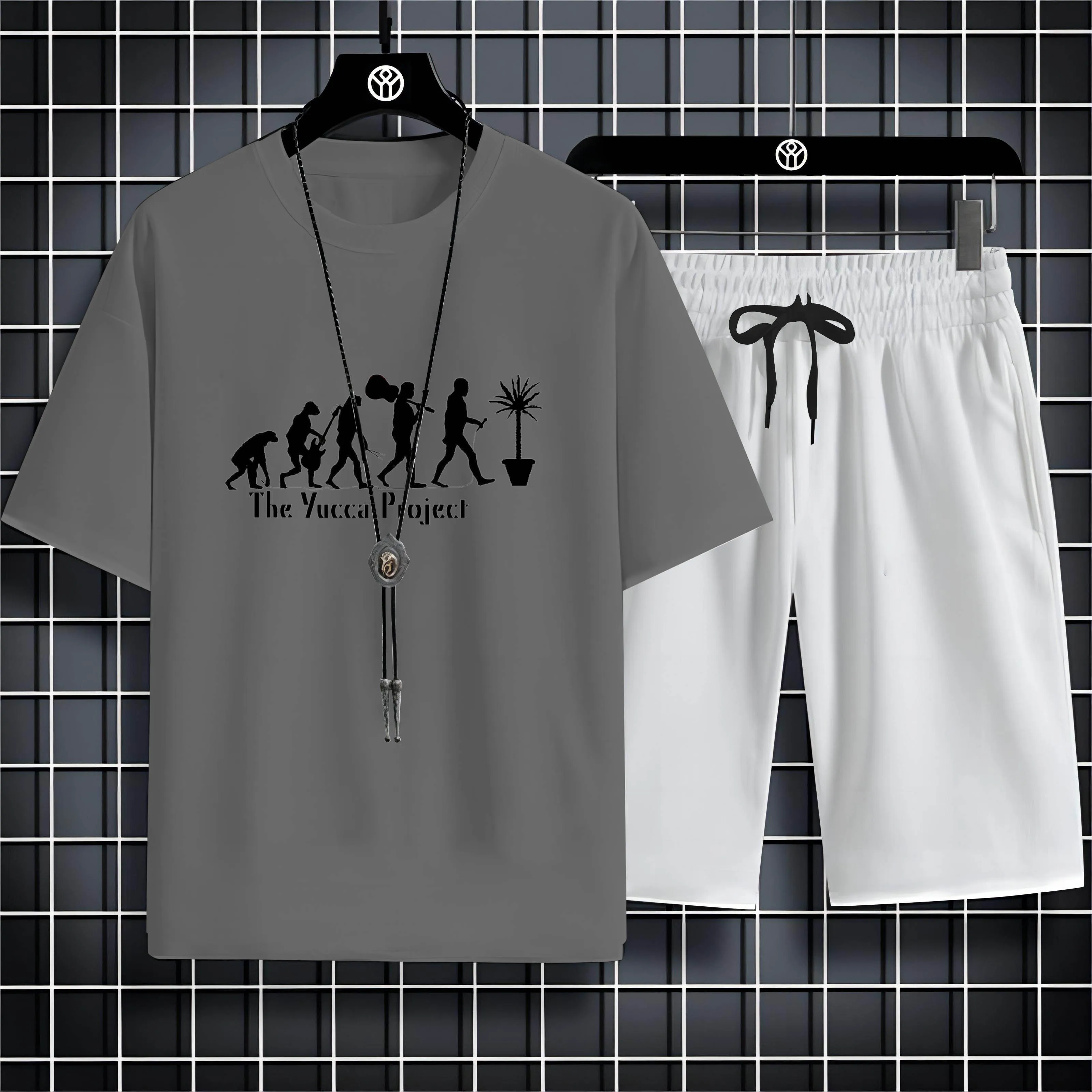 

Four Seasons Fashion Casual Sports Style 2d Printed New Men'S O-Collar Comfortable Breathable Short Sleeve Beach Suit T-Shirt