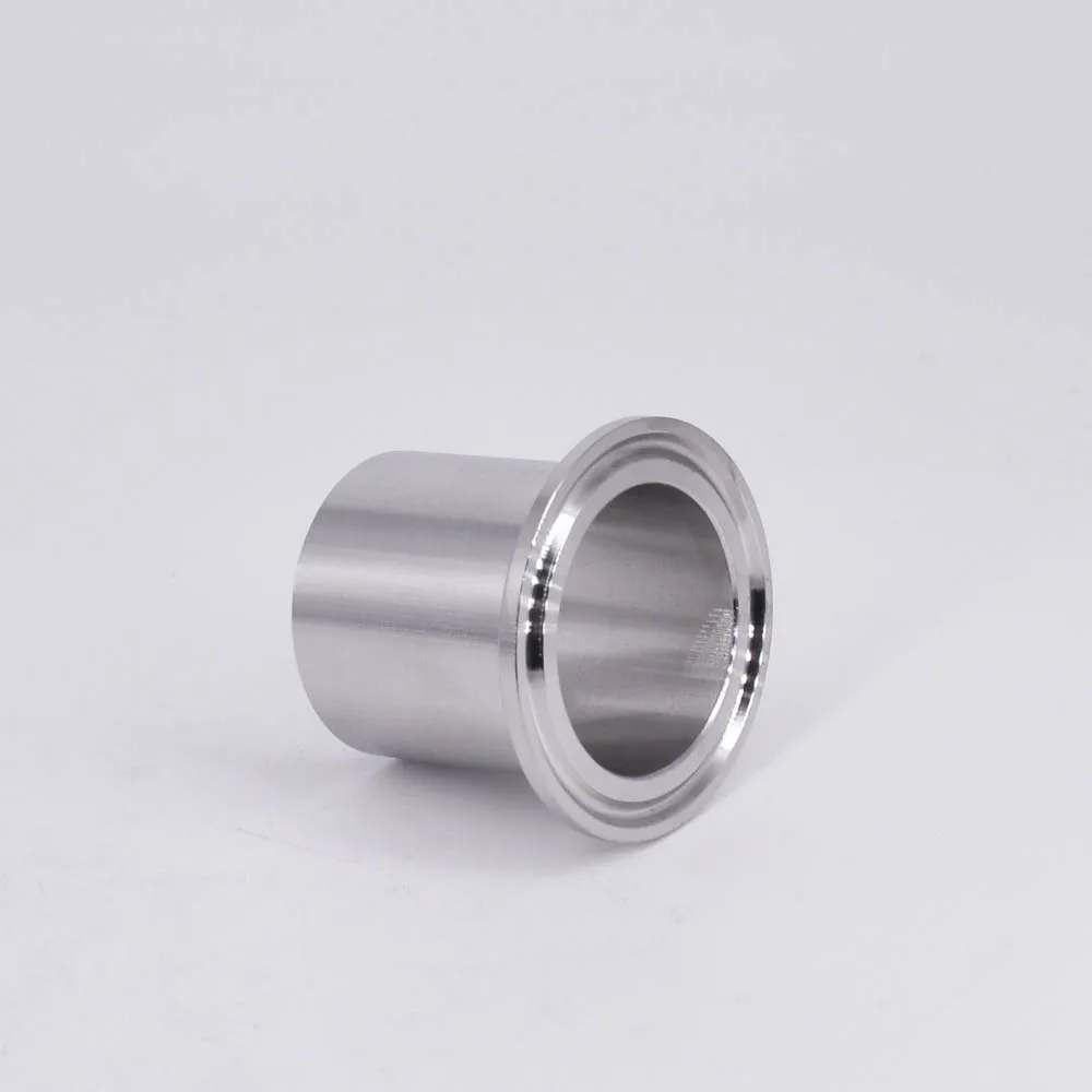 3A 28.6/40mm Height 19/25/32/38/45/51/63/76/89/102/108mm Pipe OD Butt Weld 1.5"-4" Tri Clamp Ferrule SUS304 Sanitary Homebrew images - 4