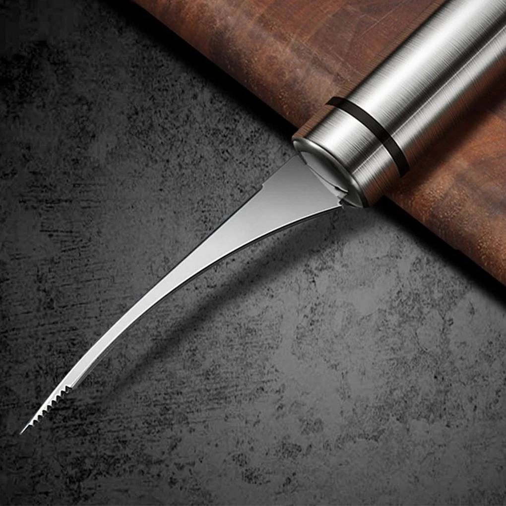 

Stainless Steel Shrimp Line Knife Lobster Fish Cleaning Shrimp Intestines Cutting Knife Open Shrimp Back Practical Seafood Tool