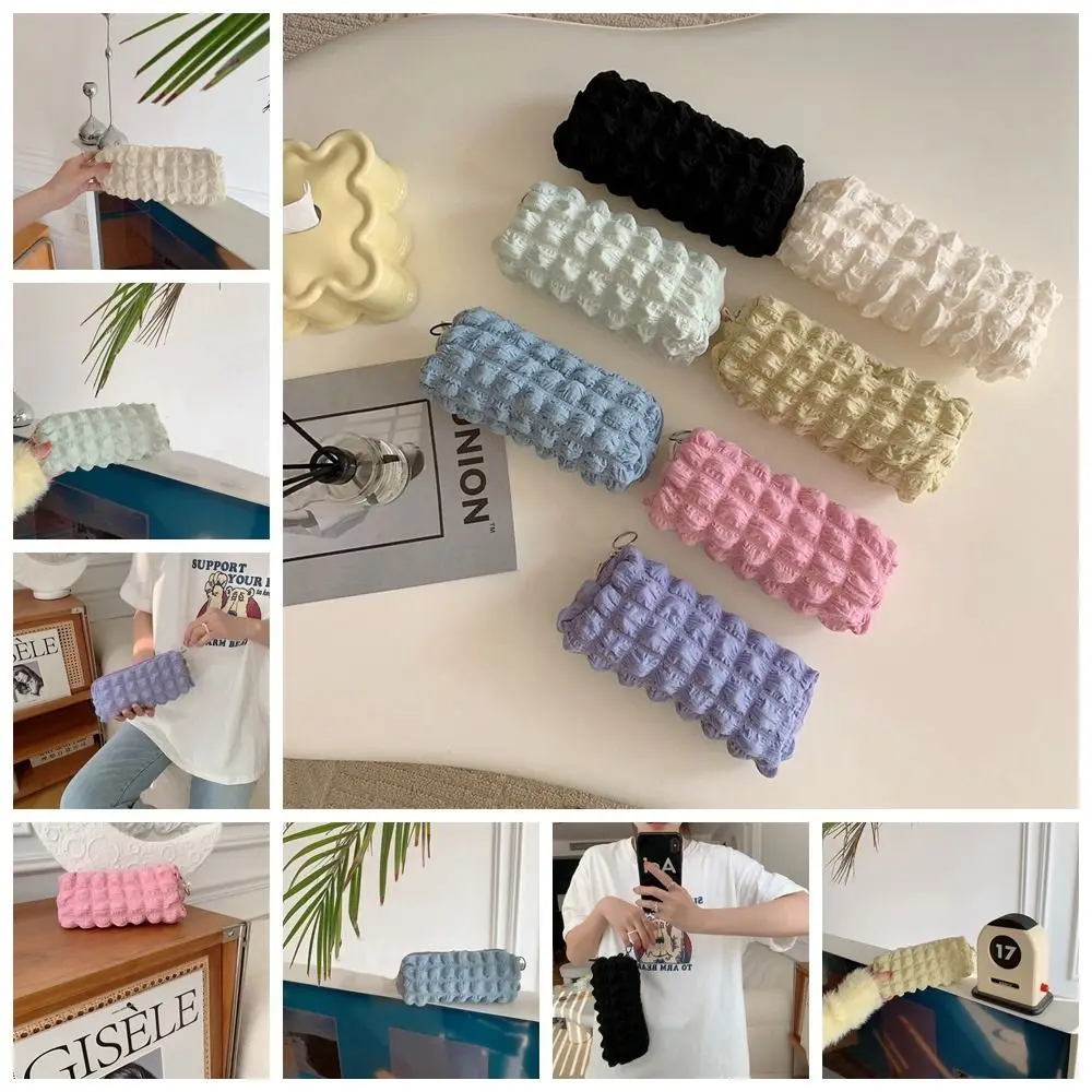 

Тканевая сумочка для косметики косметичка кремового цвета, облако, косметичка, вместительная складная сумка для хранения для девочек