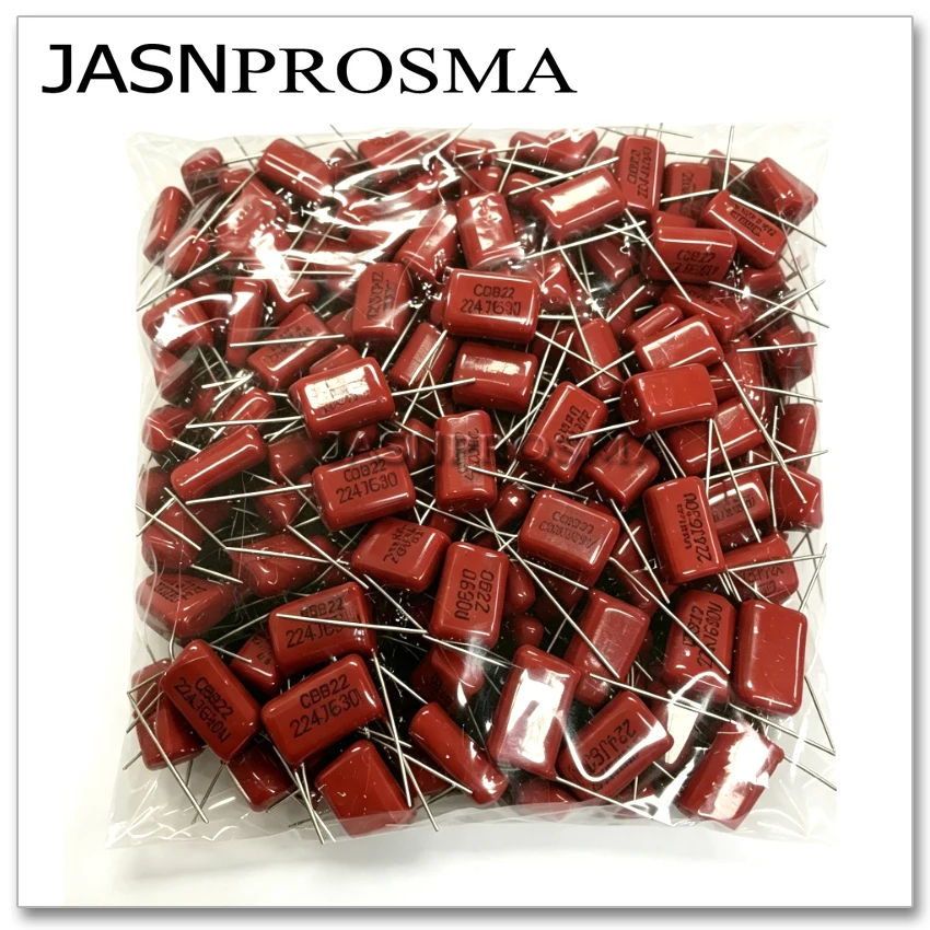 Фото Конденсатор JASNPROSMA CBB, шаг выводов 15 мм, 1000В 1250В 1600В 1КВ, 500 шт., 10нФ 12нФ 15нФ 18нФ 22нФ 33нФ, 103J 123J 153J 183J 223J, 5% №1
