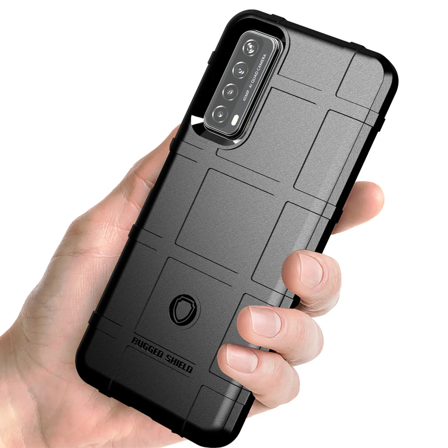 Противоударный чехол для P smart 2021 Huawei Y7A мягкий силиконовый чехол-накладка enjoy20 se