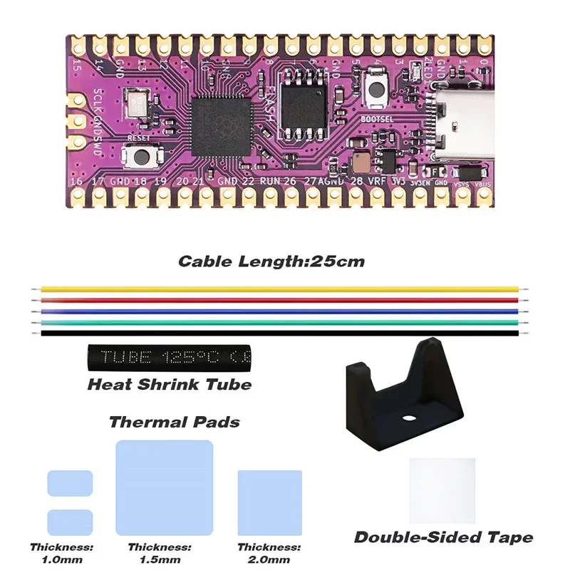 Замена платы PicoBoot IPL, мод-чип RP2040 USB TYPE-C для Nintendo Gamecube NGC с адаптером SD2SP2 и кардридером GC2SD. (art.: 3920da36ef461) - 3920da36ef461