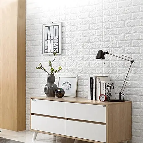 

Brick Pattern Foam 3D Wall Stickers Self-Adhesive Wallpaper Wall Wallpaper School Cartoon Animation Wall Stickers