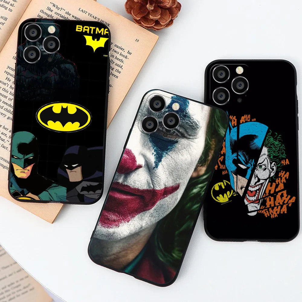 Матовый черный чехол для Realme C30S 1 2 3 5 5i 5s 6i 6 7 7i Pro KD-57 Бэтмен Джокер сломанный визит
