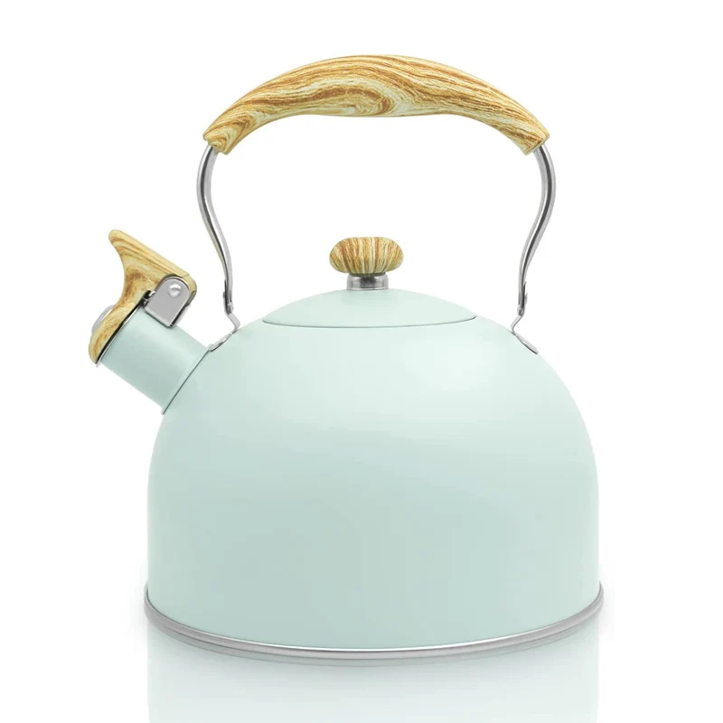 

Tea Kettle,2.5L Whistling Tea Pot for Stovetop,Tea Kettles Stove Top with Cool Grip Ergonomic Handle, Stainless Steel Teapot