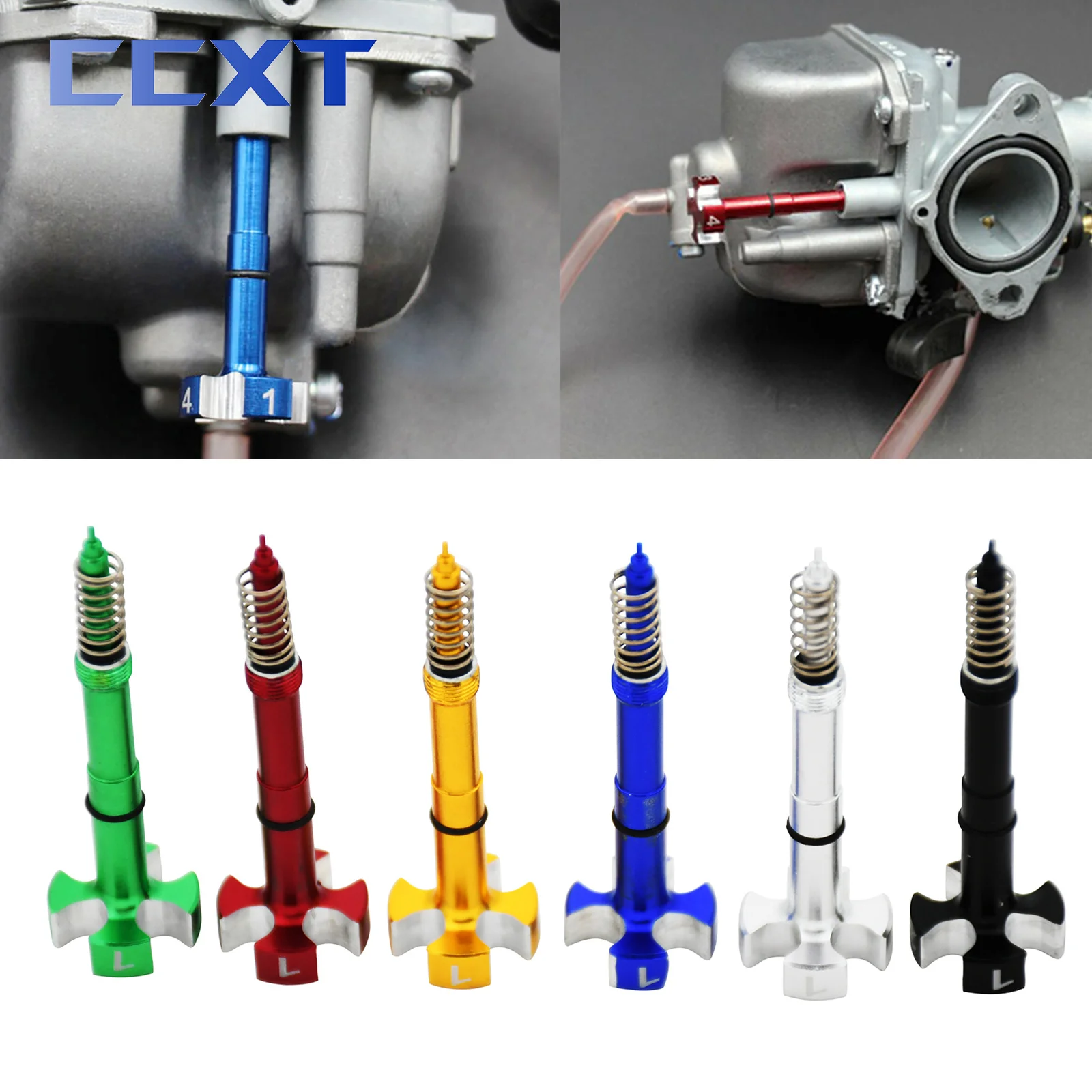 

Keihin FCR Carburetor Easy Air Fuel Mixture Screw For KTM Honda Yamaha Kawasaki Suzuki CRF KLX KX SX SXF XCF XCFW EXC WRF YZF