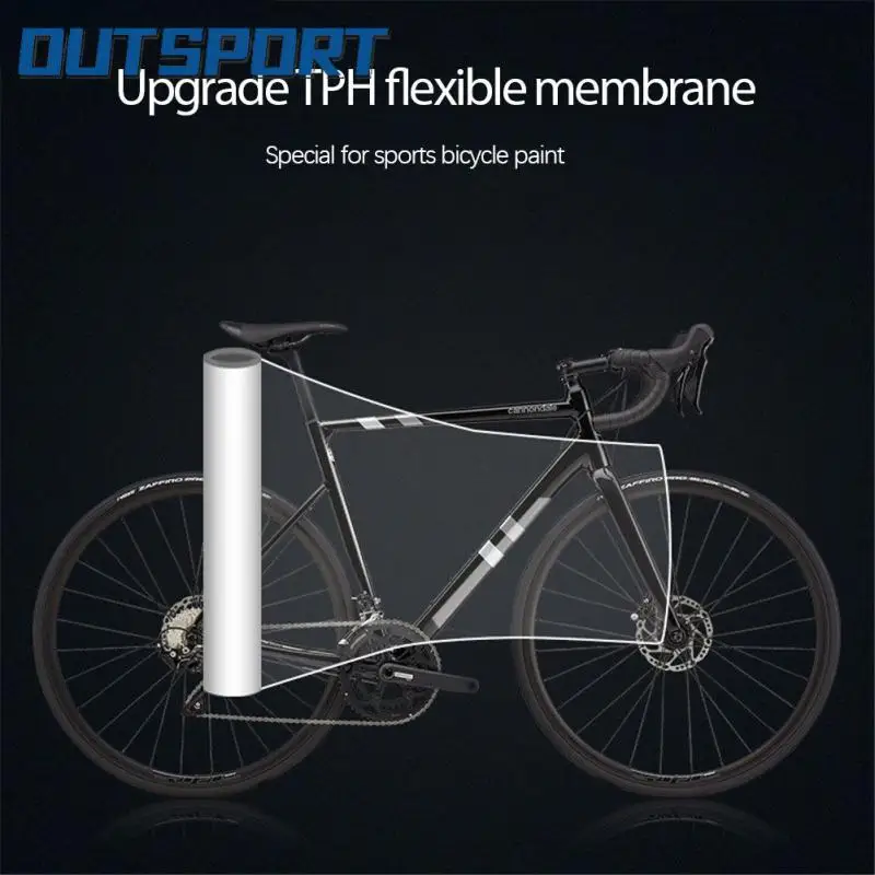 

Upgrade TPH Bicycle Flexible Film MTB Road Bike Frame Protection Sticker Multi-layer Composite Structure Protection Stickers