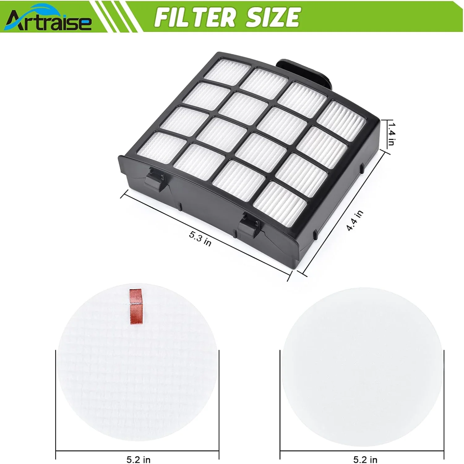 Фильтр для DuoClean PowerFin вертикальный с подъемным пылесосом AZ2000 AZ2000W AZ2002 запасная