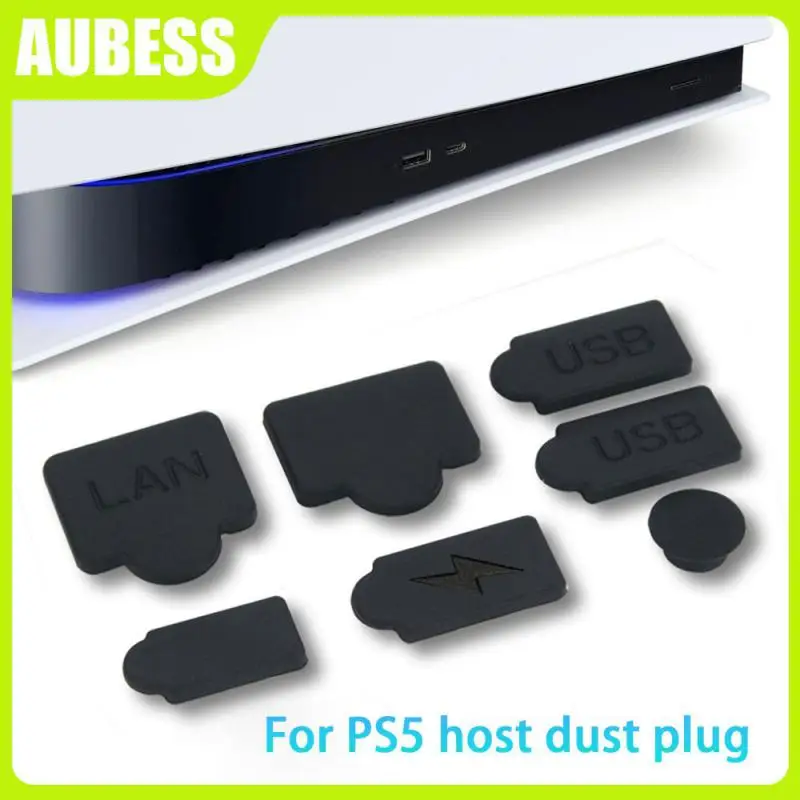 

Black Anti-dust Plug Cover Small And Convenient Dustproof Dust Plug Professionally Designed Durable Comfortable Blue Silicone