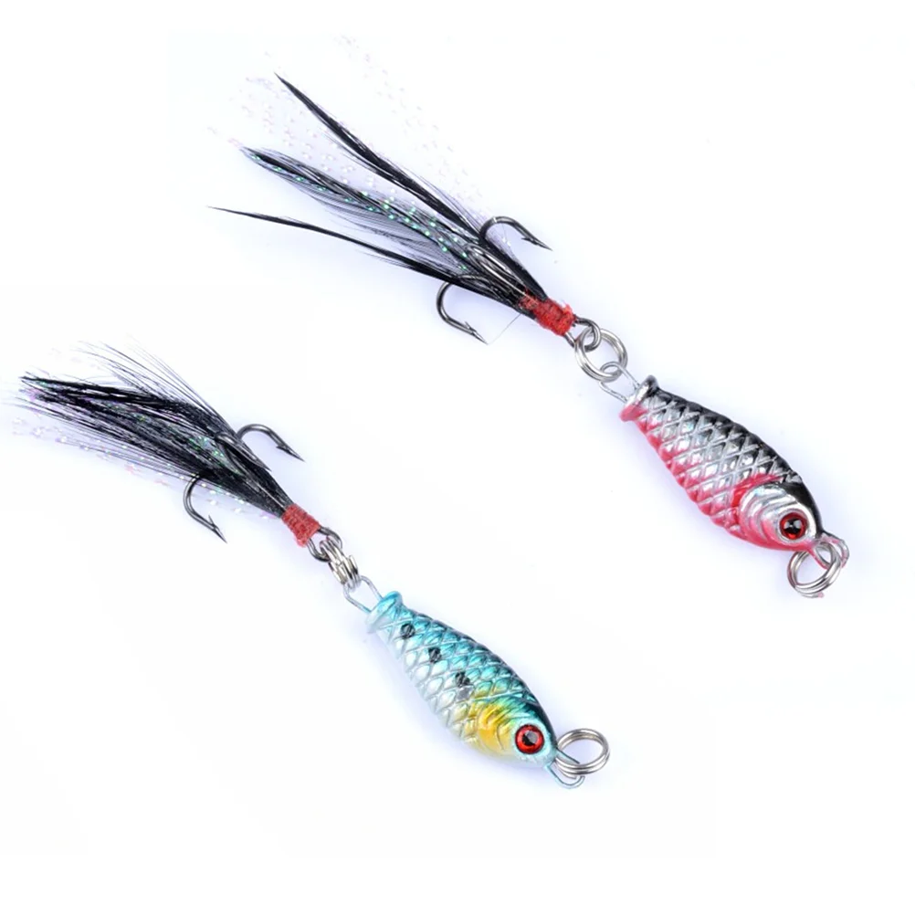 

4 Pcs Lifelike Fishing Lures Bass Crankbait Kit Saltwater freshwater Fishing Fishing Tackle Hooks
