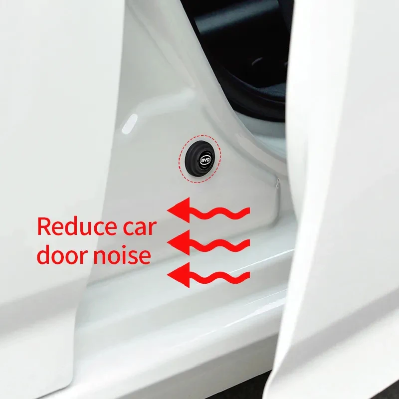 10 шт. Автомобильные силиконовые амортизаторы для дверей BYD Atto 3 Yuan F3 E6 F0 G3 I3 Plus Ea1 Song