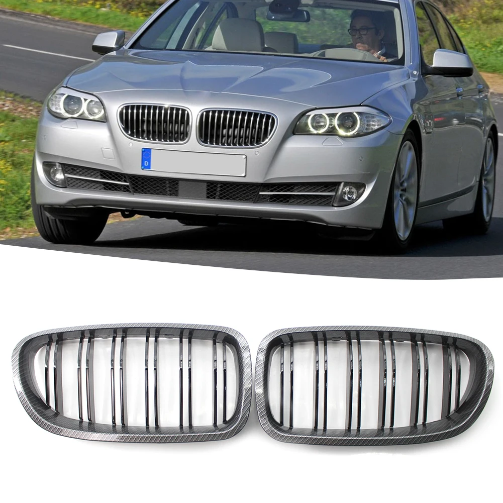 

Morden Style Front Bumper Grill Car Lights Decoration Frame Accessory for BMW F10 F11 5-Series 530i 535i 550i 10-15