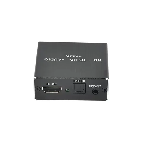 Видеоэкстрактор HDMI-совместимый аудиоконвертер 3,5 мм SPDIF Оптический адаптер стереоразветвителя TOSLINK