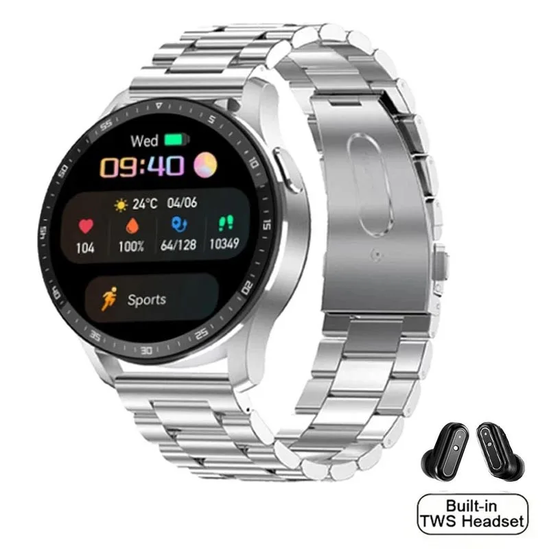 Горячая распродажа X7 умные часы с наушниками TWS два в одном беспроводной BT вызов