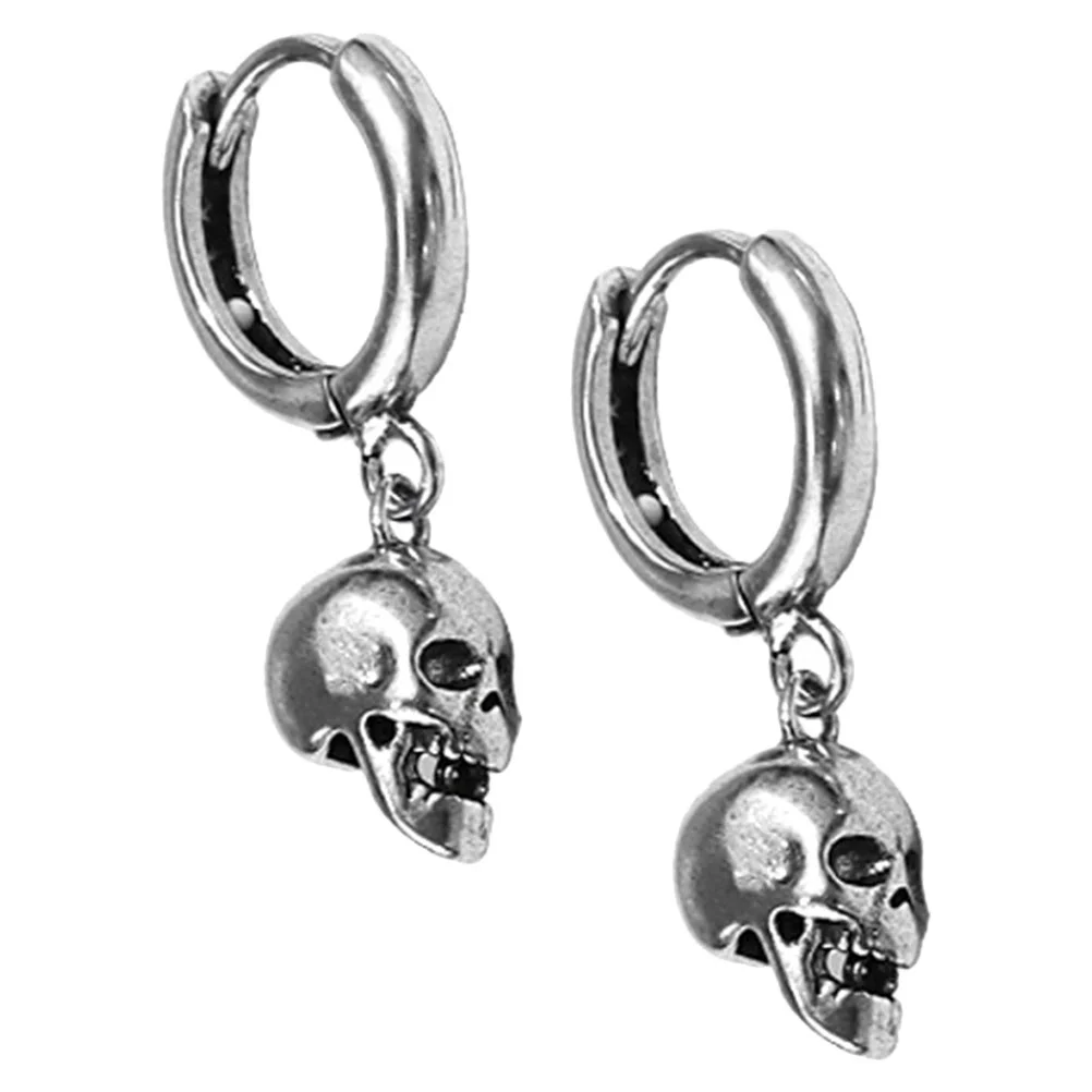 

1 Pair Retro Earrings Punk Earrings Women Ear Drop Earrings
