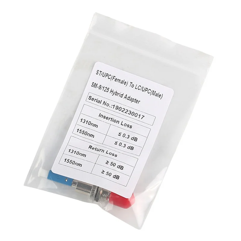 Адаптер ST-LC одномодовый разъем адаптера ST/UPC мама на LC/UPC папа с гибридным