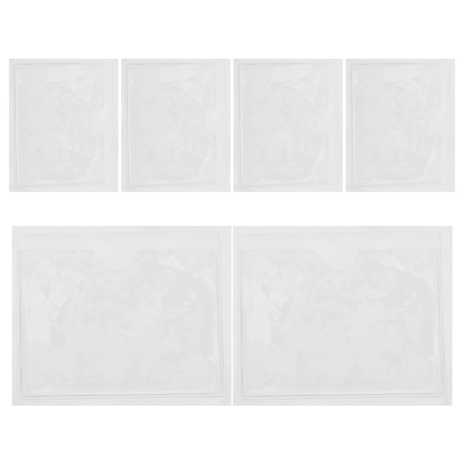 Пакетная этикетка сумка держатель для индексной карты прозрачные липкие