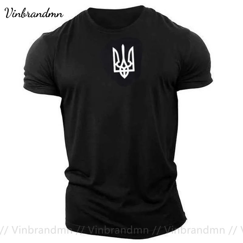 Футболка Украина мужские футболки мужская украинская футболка хлопковая с