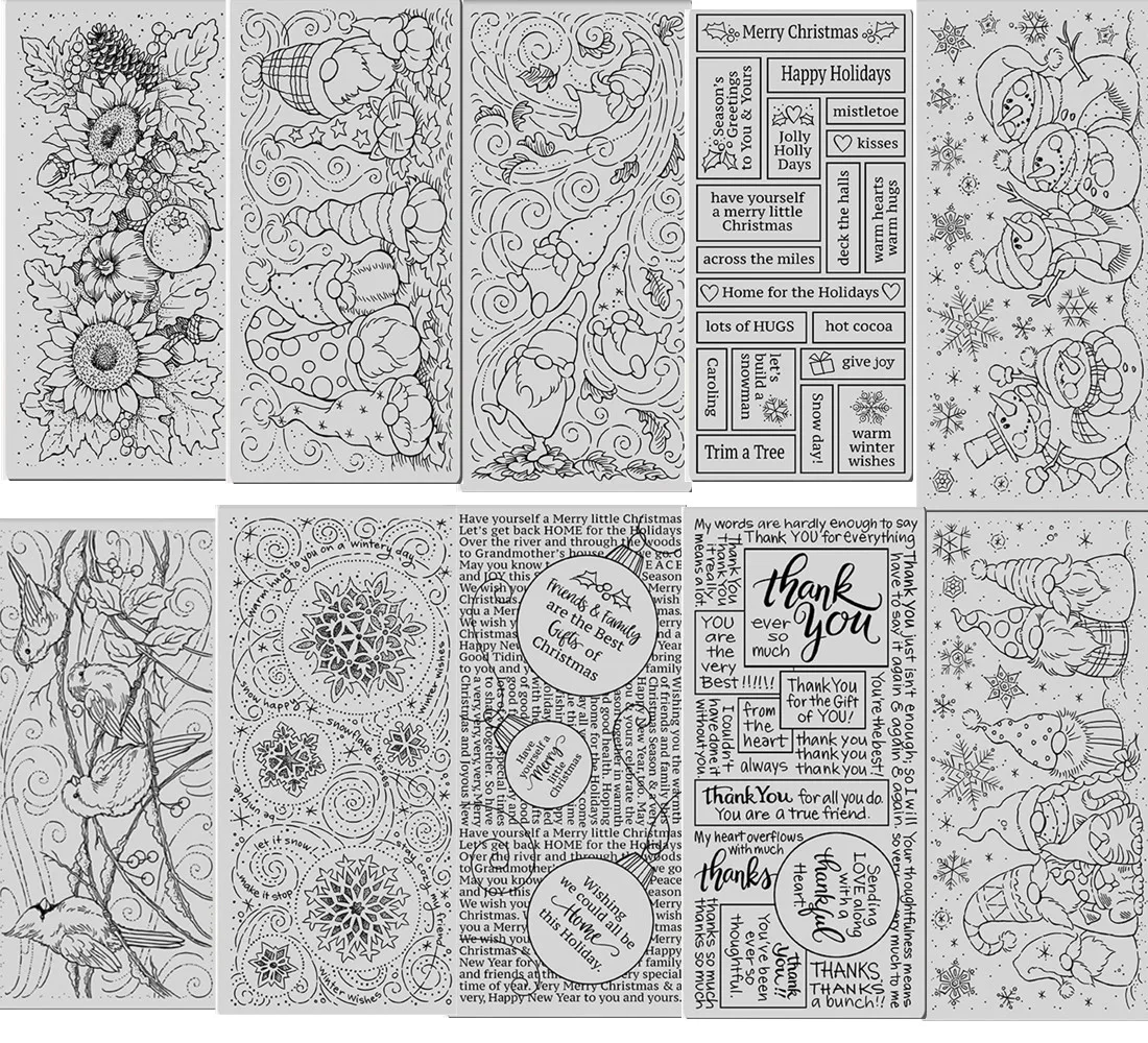 

Background Clear Stamp Seal DIY Scrapbooking Photo Album Decorative Clear Stamp C0703