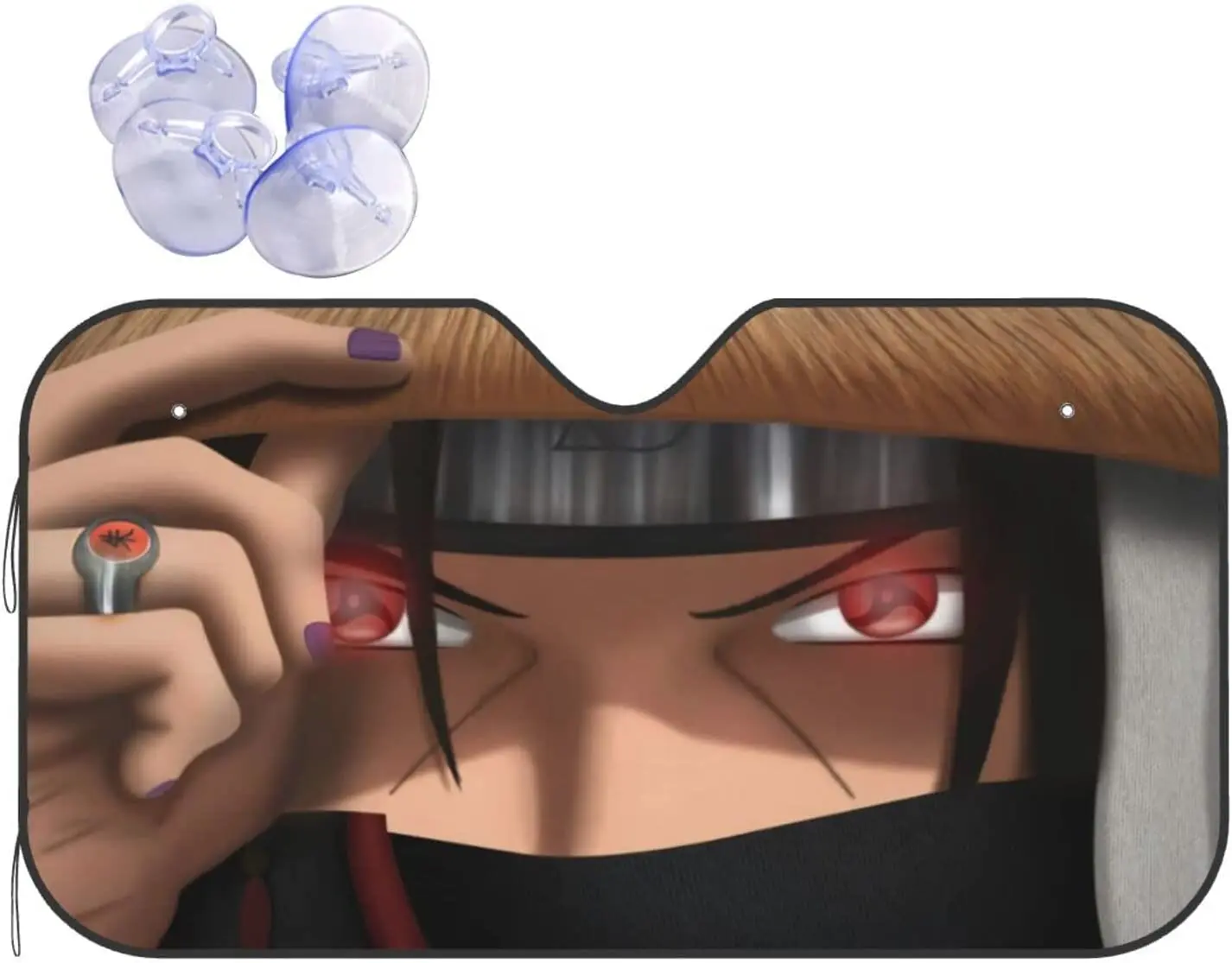 Anime Sun Shade for Car Windshield Sunshade for Trucks SUV Sun Visor for Car Blocks UV Rays Sun Heat Protection-Small 51 x 27.5 Anime Sun Shade for Car Windshield Sunshade for Trucks SUV Sun Visor for Car Blocks UV Rays Sun Heat Protection-Small 51 x 27.5