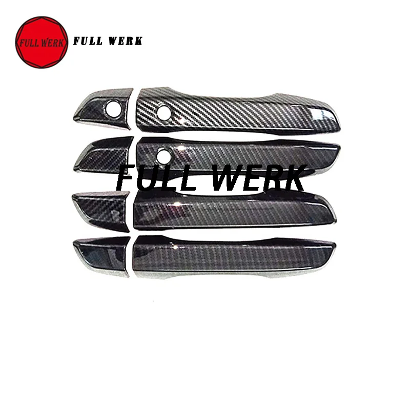 

8pcs/Set ABS Car Exterior Door Handle Cover Decoration Sticker Trim Cap for Honda Civic 16 17 18 19 20 21 Car Accessory