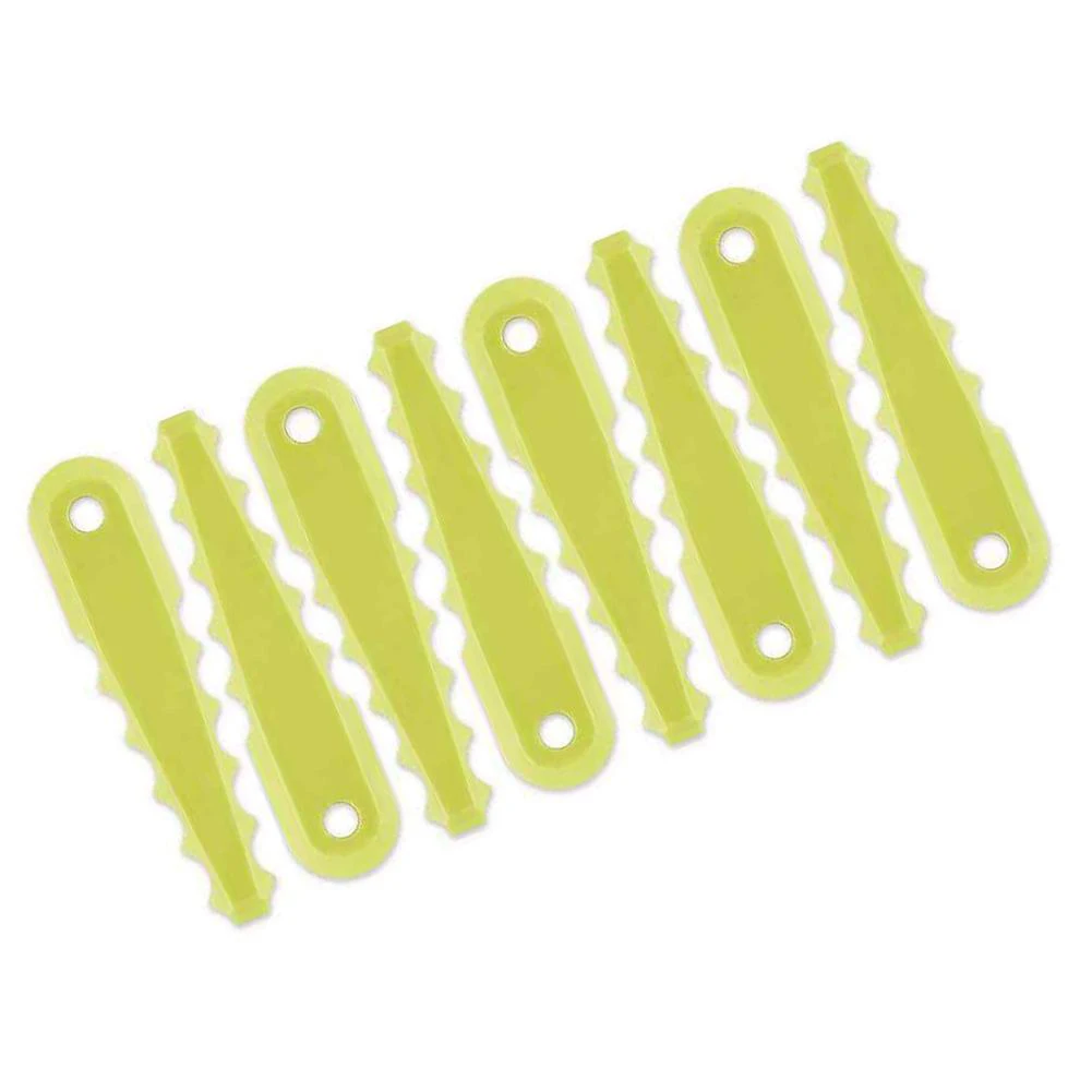 

Durable High Quality New Fixed Blades Cutter String Head Trimmer Lawn Mower Replace Parts Replacement Serrated