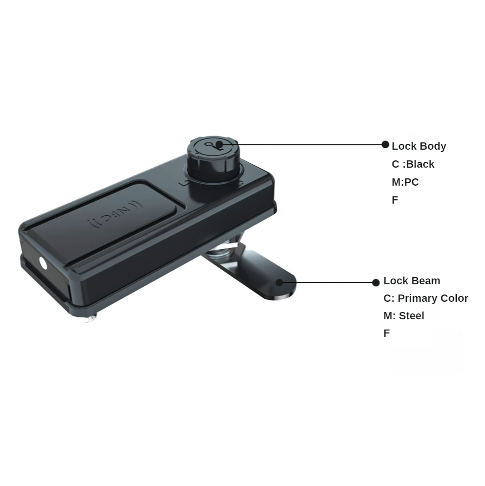 Смарт-замок NFC без блока питания смарт-замок для шкафа блокировка ящика с